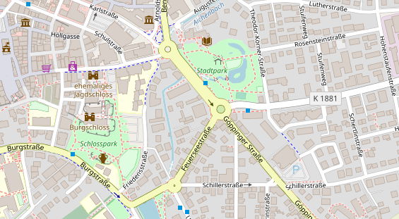 Heilpraktiker auf Satellitenbild