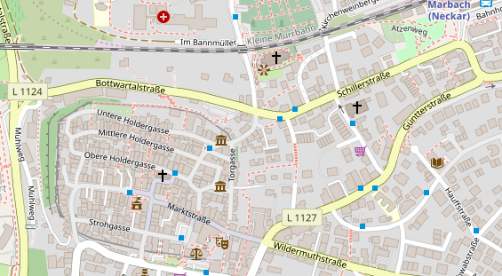 Heilpraktiker auf Satellitenbild