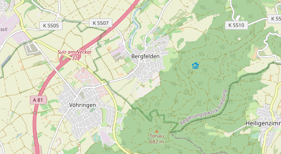 Heilpraktiker auf Karte