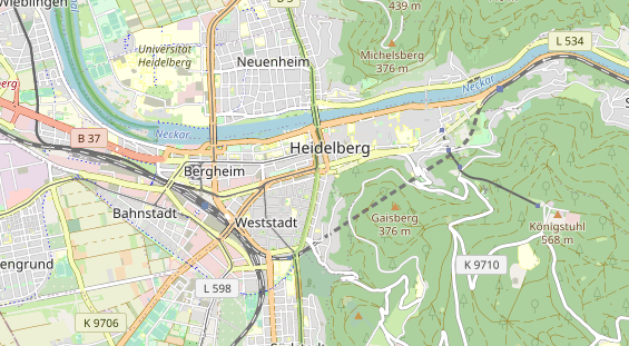 Heilpraktiker auf Karte