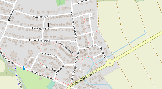 Heilpraktiker auf Satellitenbild