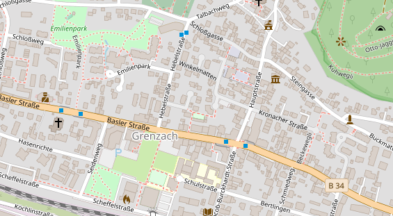 Heilpraktiker auf Karte