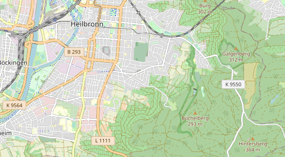 Heilpraktiker auf Karte