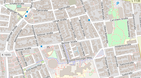 Heilpraktiker auf Satellitenbild