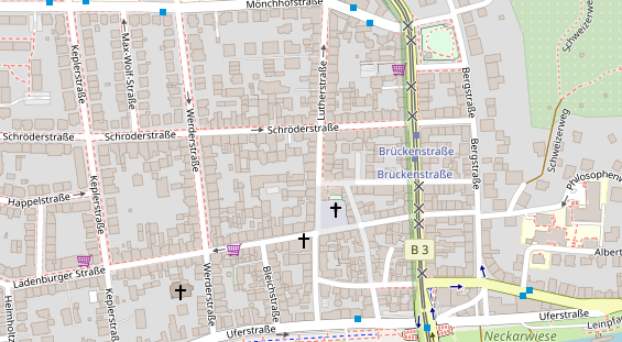 Heilpraktiker auf Satellitenbild