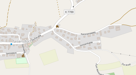 Heilpraktiker auf Satellitenbild