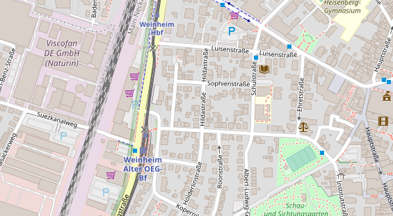 Heilpraktiker auf Satellitenbild