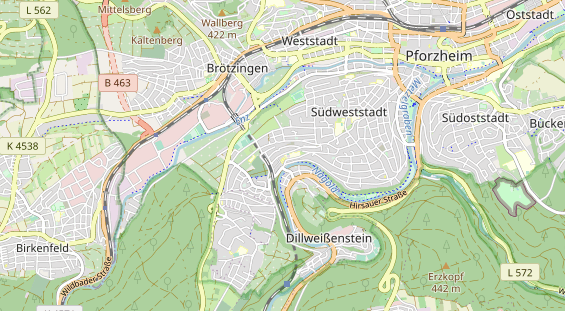 Heilpraktiker auf Karte