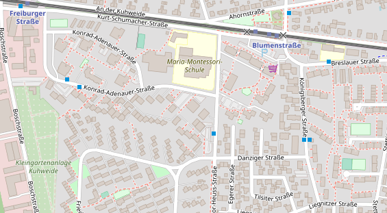 Heilpraktiker auf Satellitenbild
