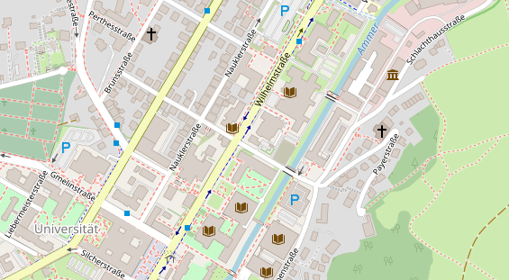 Heilpraktiker auf Satellitenbild