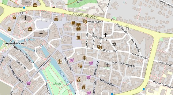 Heilpraktiker auf Satellitenbild