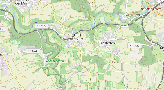 Heilpraktiker auf Karte