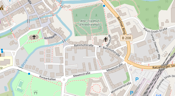 Heilpraktiker auf Satellitenbild