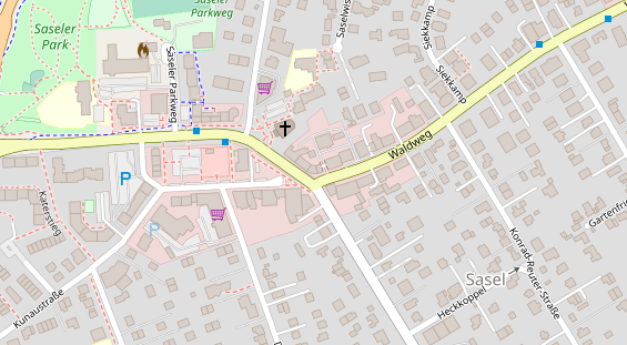 Heilpraktiker auf Satellitenbild