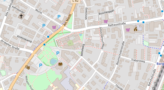 Heilpraktiker auf Satellitenbild