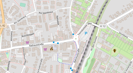 Heilpraktiker auf Satellitenbild