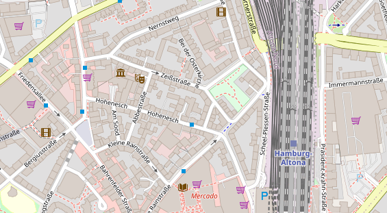 Heilpraktiker auf Satellitenbild