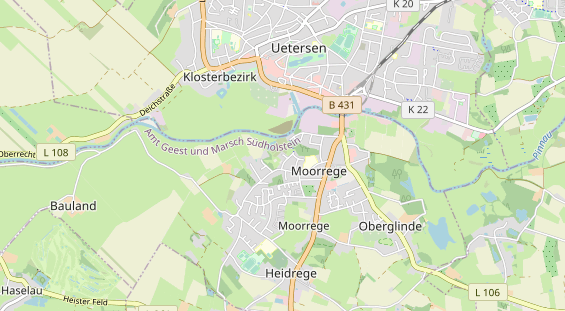 Heilpraktiker auf Karte
