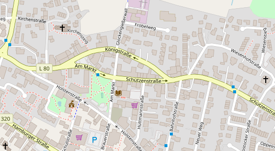 Heilpraktiker auf Karte