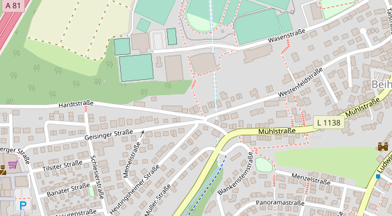 Heilpraktiker auf Satellitenbild