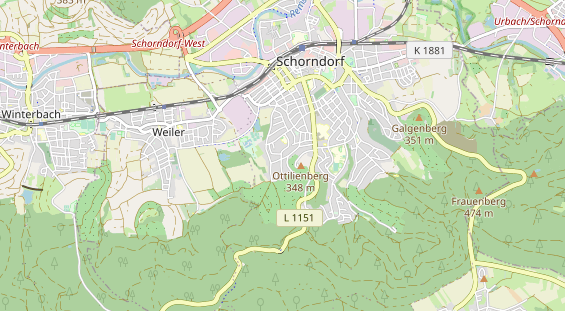 Heilpraktiker auf Karte