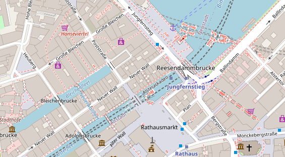 Heilpraktiker auf Satellitenbild