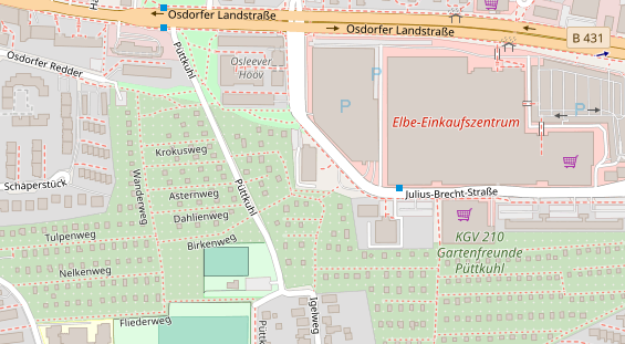 Heilpraktiker auf Satellitenbild