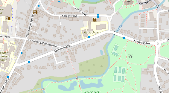 Heilpraktiker auf Satellitenbild