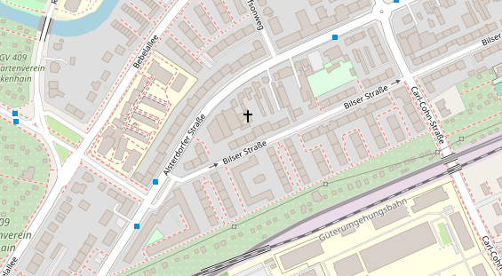 Heilpraktiker auf Satellitenbild