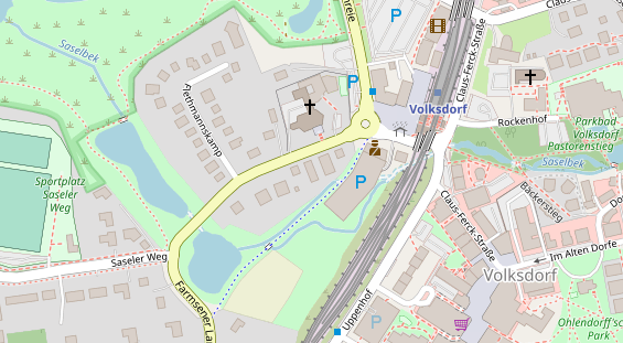 Heilpraktiker auf Satellitenbild