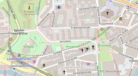 Heilpraktiker auf Satellitenbild