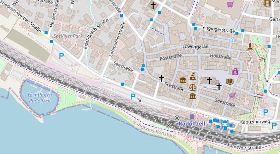 Heilpraktiker auf Satellitenbild