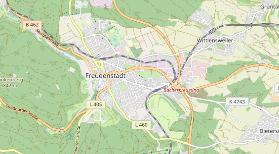 Heilpraktiker auf Karte