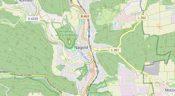 Heilpraktiker auf Karte