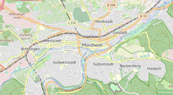 Heilpraktiker auf Karte