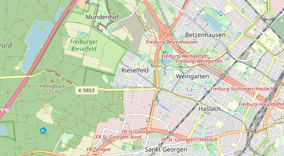 Heilpraktiker auf Karte