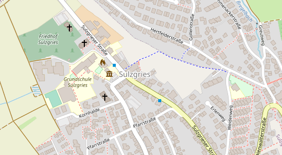 Heilpraktiker auf Satellitenbild