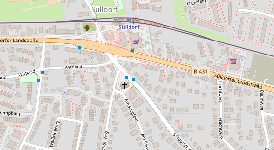 Heilpraktiker auf Satellitenbild