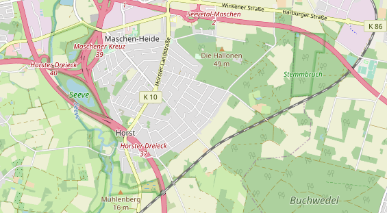 Heilpraktiker auf Karte
