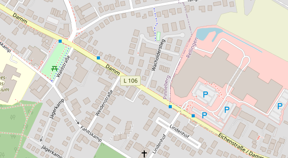 Heilpraktiker auf Satellitenbild