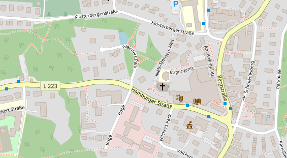 Heilpraktiker auf Satellitenbild