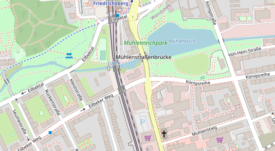 Heilpraktiker auf Satellitenbild
