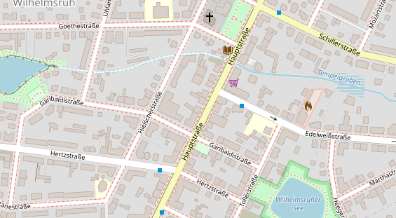 Heilpraktiker auf Satellitenbild