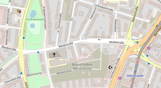 Heilpraktiker auf Satellitenbild