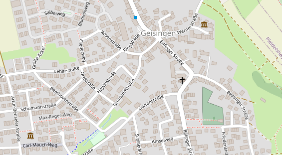 Heilpraktiker auf Satellitenbild