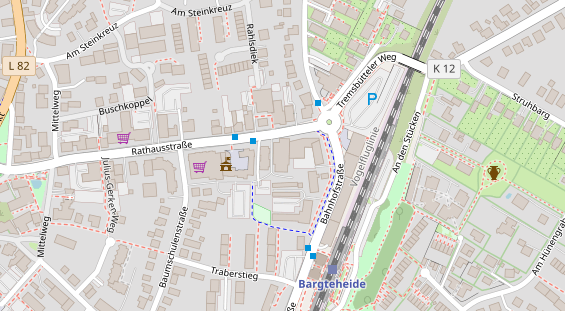 Heilpraktiker auf Satellitenbild