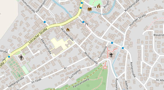 Heilpraktiker auf Satellitenbild