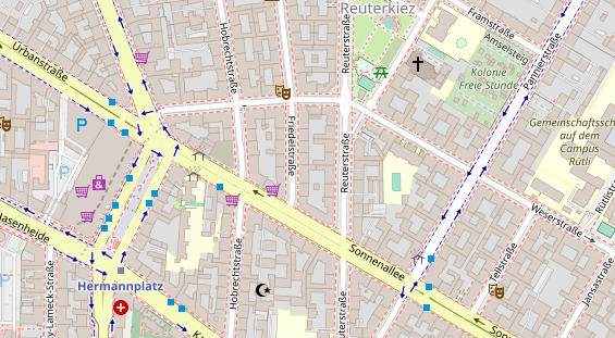 Heilpraktiker auf Satellitenbild