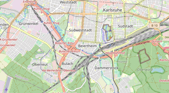 Heilpraktiker auf Karte