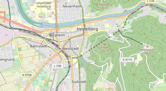 Heilpraktiker auf Karte